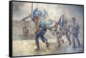 Hurrican Scamble-Peter Miller-Framed Stretched Canvas