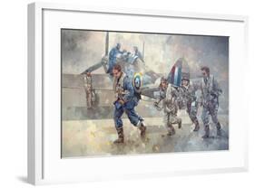 Hurrican Scamble-Peter Miller-Framed Giclee Print