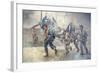 Hurrican Scamble-Peter Miller-Framed Giclee Print