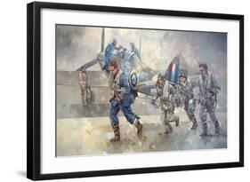 Hurrican Scamble-Peter Miller-Framed Giclee Print