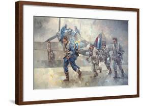 Hurrican Scamble-Peter Miller-Framed Giclee Print