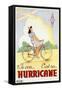 Hurricane Bicycle Advertisement Poster-null-Framed Stretched Canvas