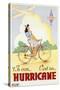 Hurricane Bicycle Advertisement Poster-null-Stretched Canvas