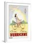 Hurricane Bicycle Advertisement Poster-null-Framed Giclee Print