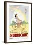 Hurricane Bicycle Advertisement Poster-null-Framed Giclee Print