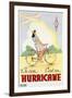 Hurricane Bicycle Advertisement Poster-null-Framed Giclee Print