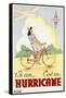 Hurricane Bicycle Advertisement Poster-null-Framed Stretched Canvas