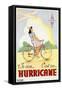 Hurricane Bicycle Advertisement Poster-null-Framed Stretched Canvas