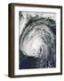 Hurricane Earl Off the Mid-Atlantic-Stocktrek Images-Framed Photographic Print