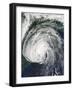 Hurricane Earl Off the Mid-Atlantic-Stocktrek Images-Framed Photographic Print