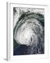 Hurricane Earl Off the Mid-Atlantic-Stocktrek Images-Framed Photographic Print