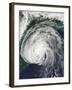 Hurricane Earl Off the Mid-Atlantic-Stocktrek Images-Framed Photographic Print