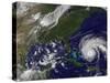 Hurricane Earl-Stocktrek Images-Stretched Canvas