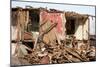 Hurricane Earthquake Disaster Damage Ruined House-ia_64-Mounted Photographic Print