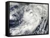 Hurricane Erick Off Mexico-null-Framed Stretched Canvas