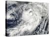 Hurricane Erick Off Mexico-null-Stretched Canvas