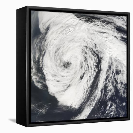 Hurricane Florence-Stocktrek Images-Framed Stretched Canvas