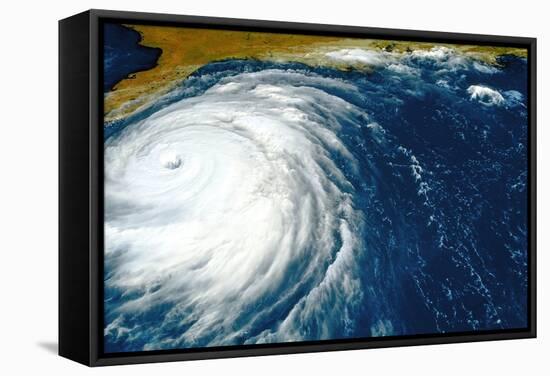 Hurricane Floyd-null-Framed Stretched Canvas