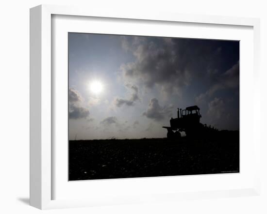 Hurricane Gustav, Jeanerette, LA-null-Framed Photographic Print