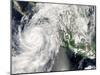 Hurricane Henriette Moving up the Pacific Coast, September 3, 2007-Stocktrek Images-Mounted Photographic Print
