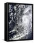 Hurricane Humberto Off West Africa-null-Framed Stretched Canvas