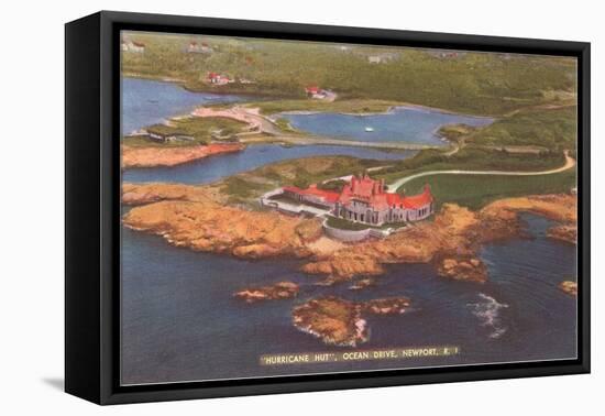 Hurricane Hut, Ocean Drive, Newport, Rhode Island-null-Framed Stretched Canvas