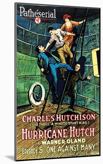 Hurricane Hutch - 1921 III-null-Mounted Giclee Print