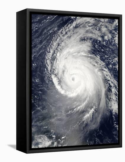 Hurricane Igor in the Atlantic Ocean-Stocktrek Images-Framed Stretched Canvas