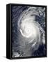 Hurricane Igor in the Atlantic Ocean-Stocktrek Images-Framed Stretched Canvas