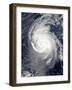 Hurricane Igor in the Atlantic Ocean-Stocktrek Images-Framed Photographic Print