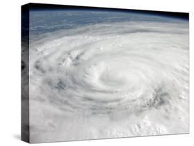Hurricane Ike Covering More than Half of Cuba, from International Space Station-Stocktrek Images-Stretched Canvas