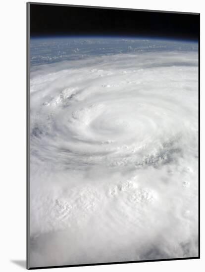 Hurricane Ike Covering More than Half of Cuba, from International Space Station-Stocktrek Images-Mounted Photographic Print