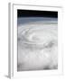 Hurricane Ike Covering More than Half of Cuba, from International Space Station-Stocktrek Images-Framed Photographic Print