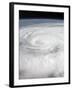 Hurricane Ike Covering More than Half of Cuba, from International Space Station-Stocktrek Images-Framed Photographic Print