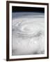 Hurricane Ike Covering More than Half of Cuba, from International Space Station-Stocktrek Images-Framed Photographic Print