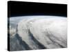 Hurricane Ike, from International Space Station-Stocktrek Images-Stretched Canvas