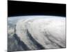 Hurricane Ike, from International Space Station-Stocktrek Images-Mounted Photographic Print