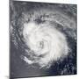 Hurricane Ike, from International Space Station-Stocktrek Images-Mounted Photographic Print