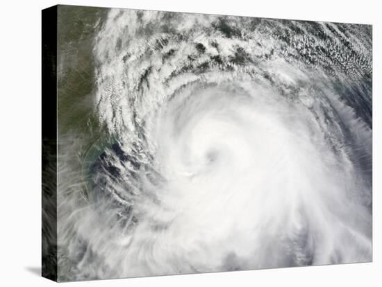 Hurricane Ike, from International Space Station-Stocktrek Images-Stretched Canvas