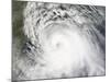 Hurricane Ike, from International Space Station-Stocktrek Images-Mounted Photographic Print