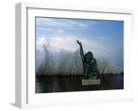 Hurricane Ike, Galveston, TX-null-Framed Photographic Print