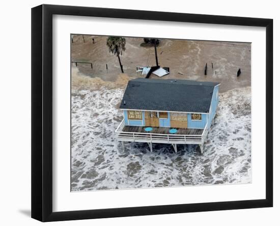 Hurricane Ike, Galveston, TX-null-Framed Photographic Print