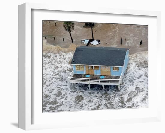 Hurricane Ike, Galveston, TX-null-Framed Photographic Print