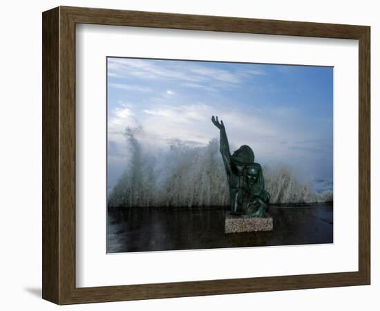 Hurricane Ike, Galveston, TX-null-Framed Photographic Print