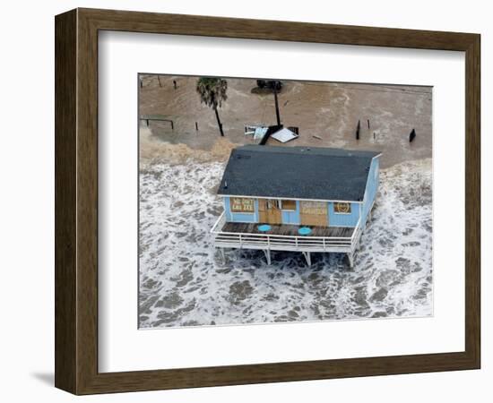 Hurricane Ike, Galveston, TX-null-Framed Photographic Print