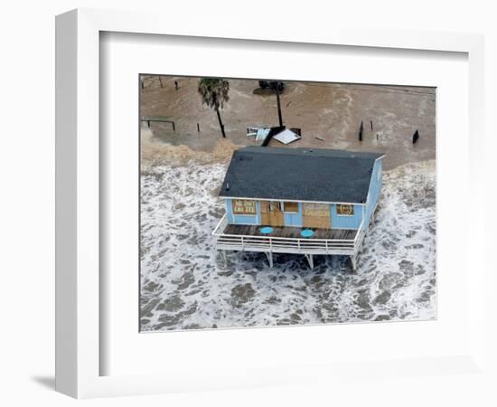 Hurricane Ike, Galveston, TX-null-Framed Photographic Print