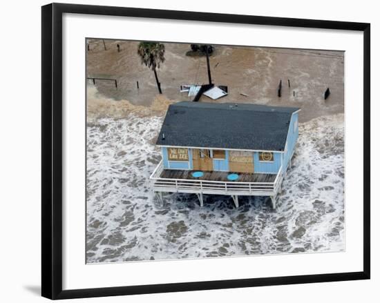 Hurricane Ike, Galveston, TX-null-Framed Photographic Print