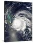 Hurricane Ike over Cuba, Hispaniola, and the Bahamas-Stocktrek Images-Stretched Canvas