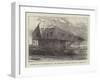 Hurricane in Madagascar, the British Consul's House at Tamatave-null-Framed Giclee Print