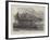 Hurricane in Madagascar, the British Consul's House at Tamatave-null-Framed Giclee Print